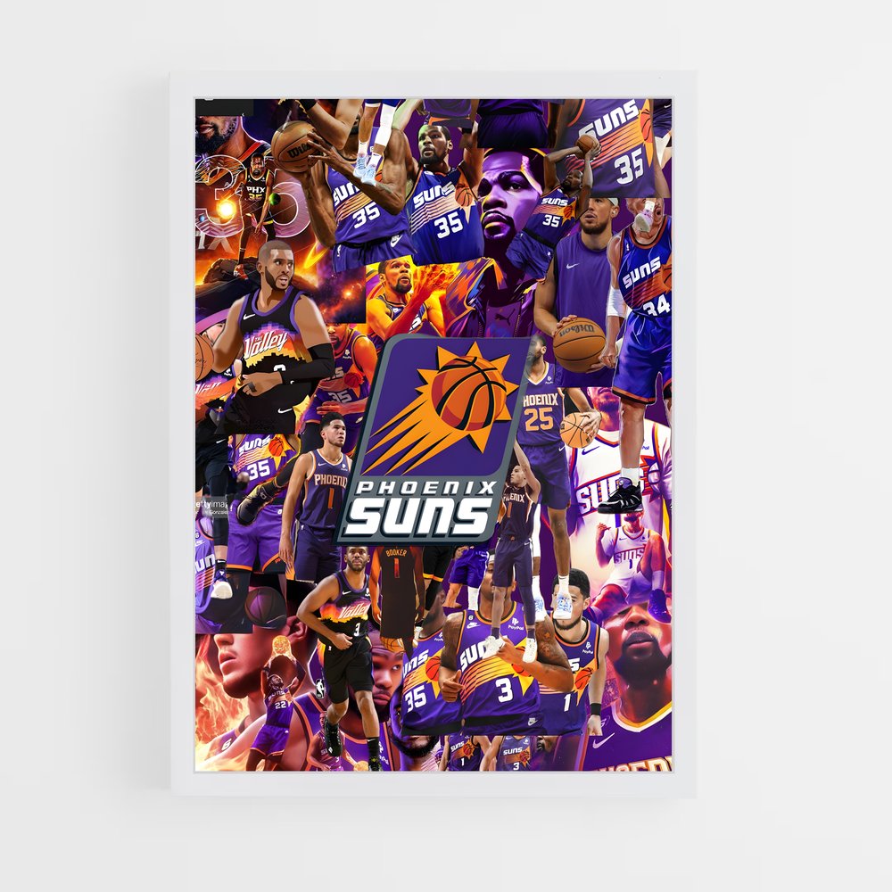Poster Sunsational Vibes – affiche Basketball (vue 3)